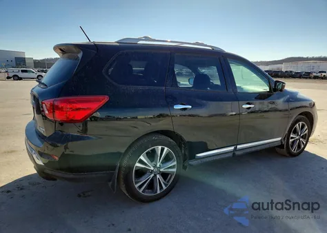 2018 Nissan Pathfinder Platinum from USA, damaged, VIN 5N1DR2MN4JC671305